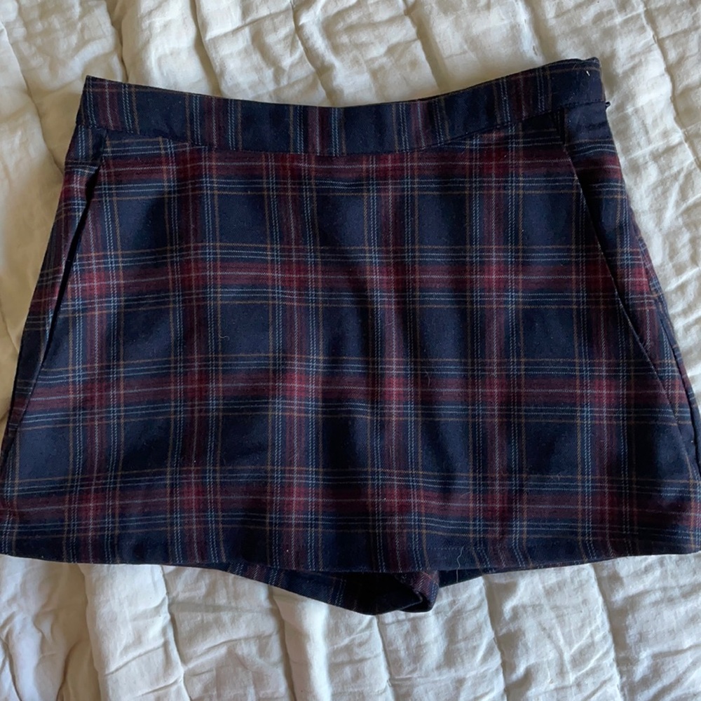 Plaid skirt